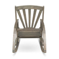 Sunview Reclining Rocking Chair Grey Wood