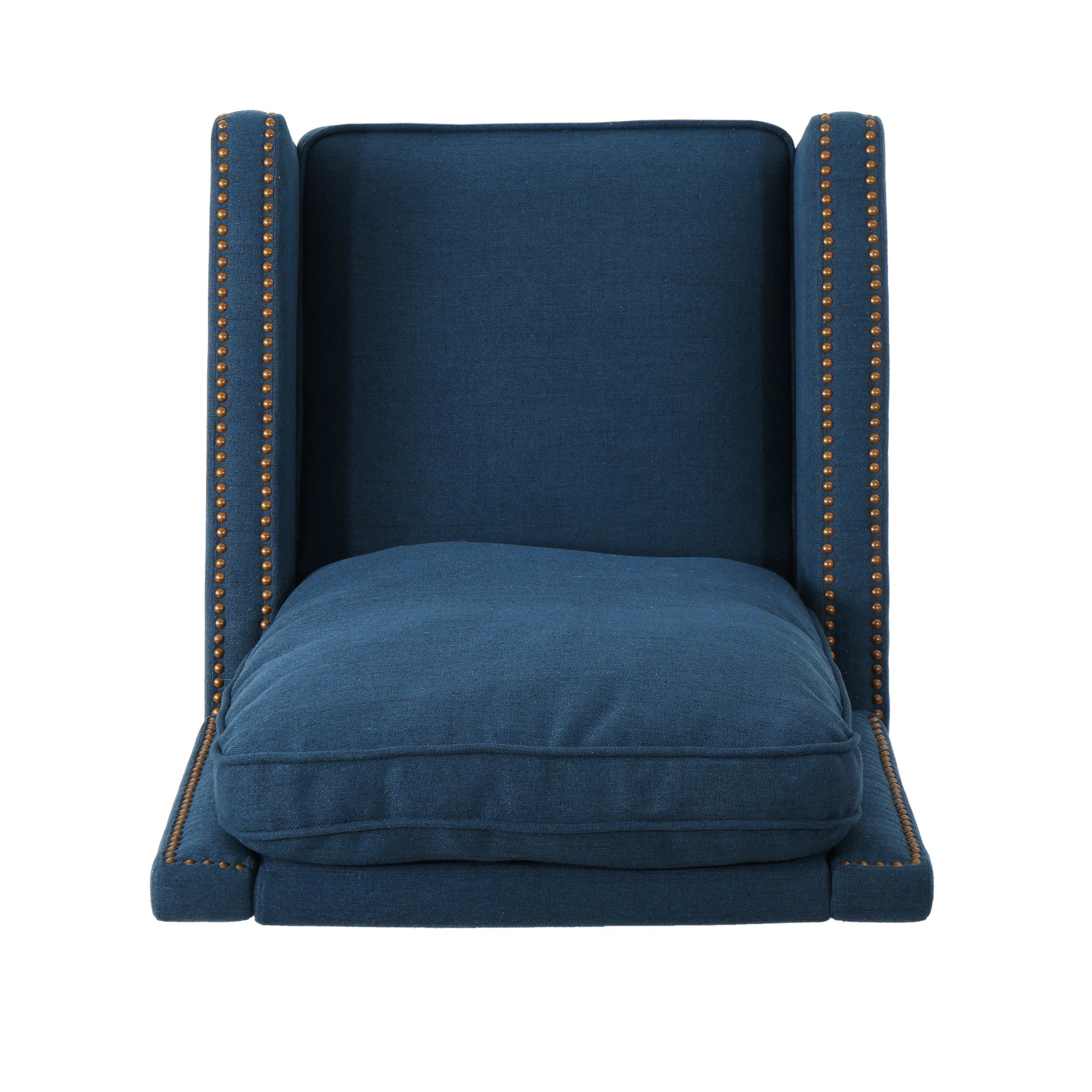 27.5" Wide Manual Standard Recliner Navy Blue Fabric