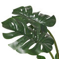 120Cm Artificial Monstera Tree Green Iron Plastic