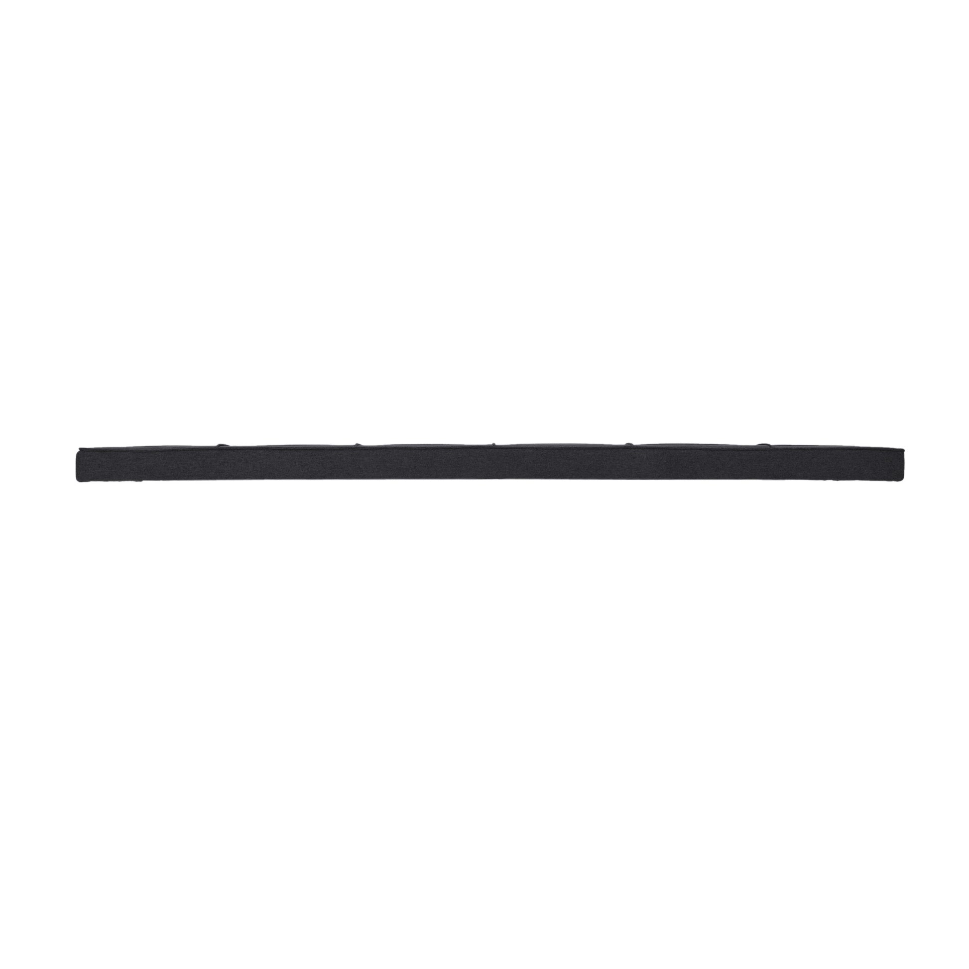 King Cal King Sized Headboard California King Black Fabric