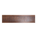 Manila 61.75'' Bench Set Of 2 Dark Brown Wood