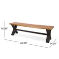 Sanibel Dining Bench Teak Wood