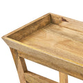 Butler Console Natural Wood