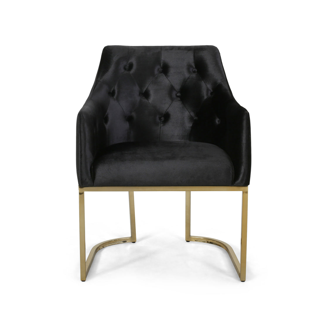 Club Chair Black Altay Velvet