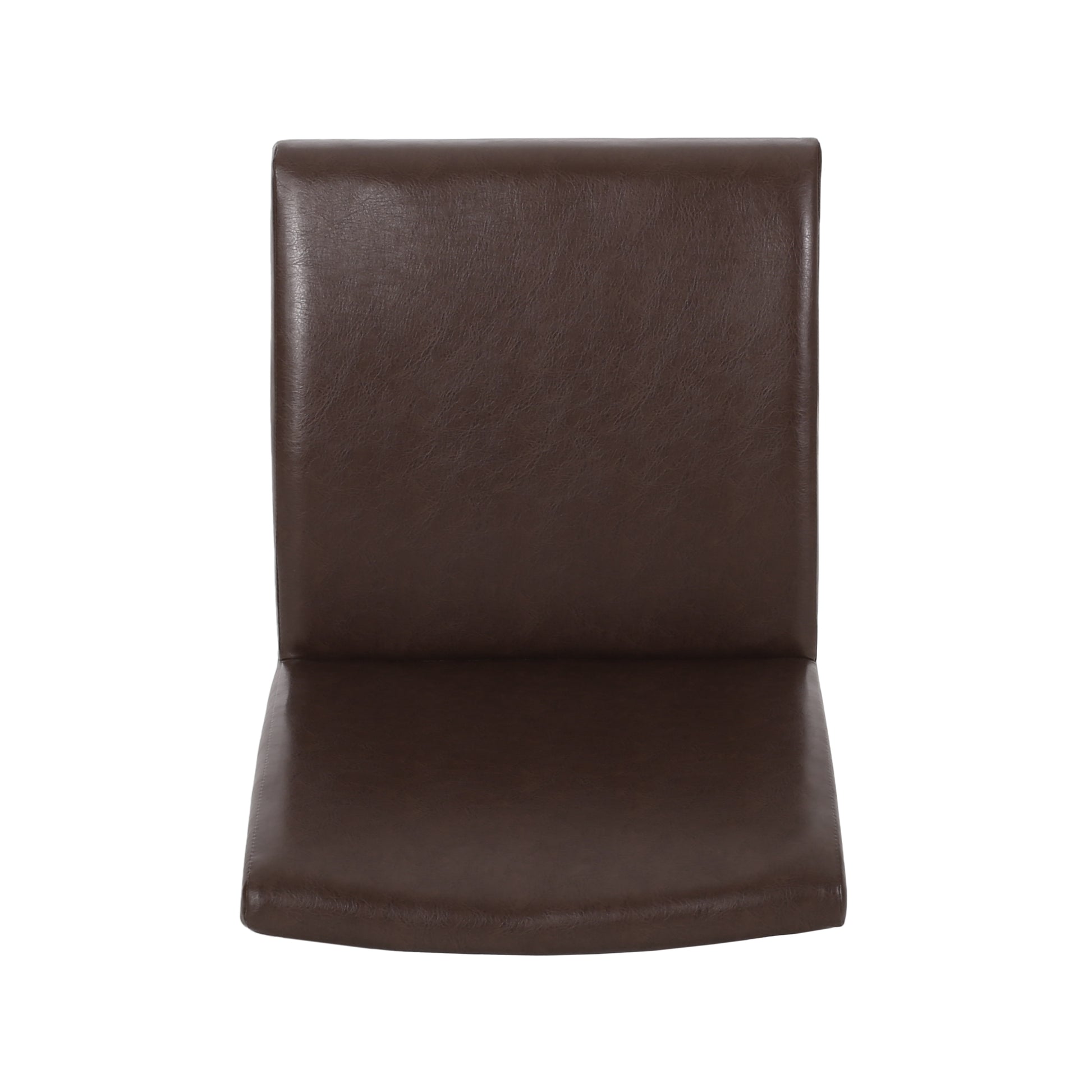 Dining Chair Dark Brown Rubber Wood