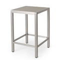 Cape Coralglass Top Bartable Grey Aluminium