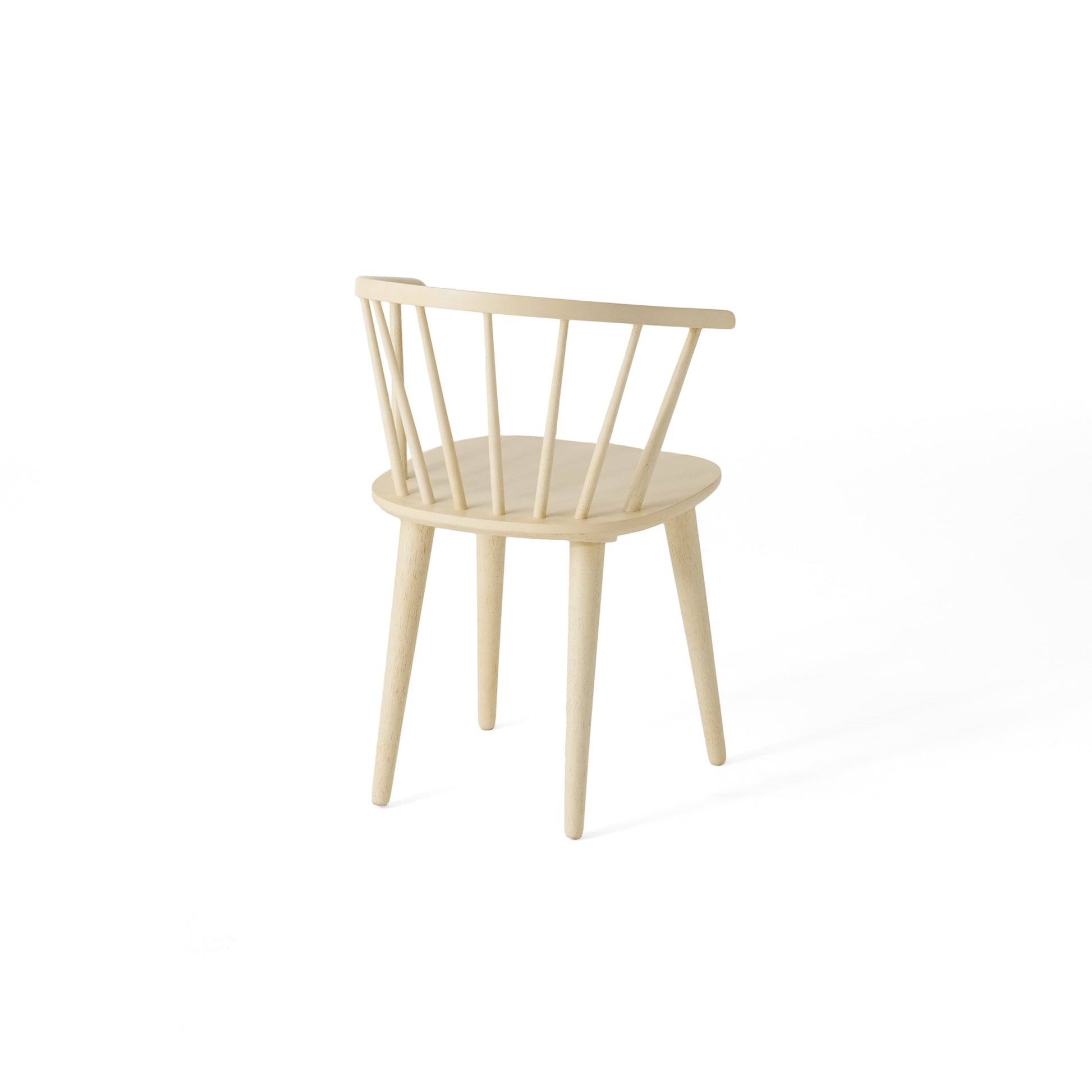 30 Inch Caprail Chair Cream Rubber