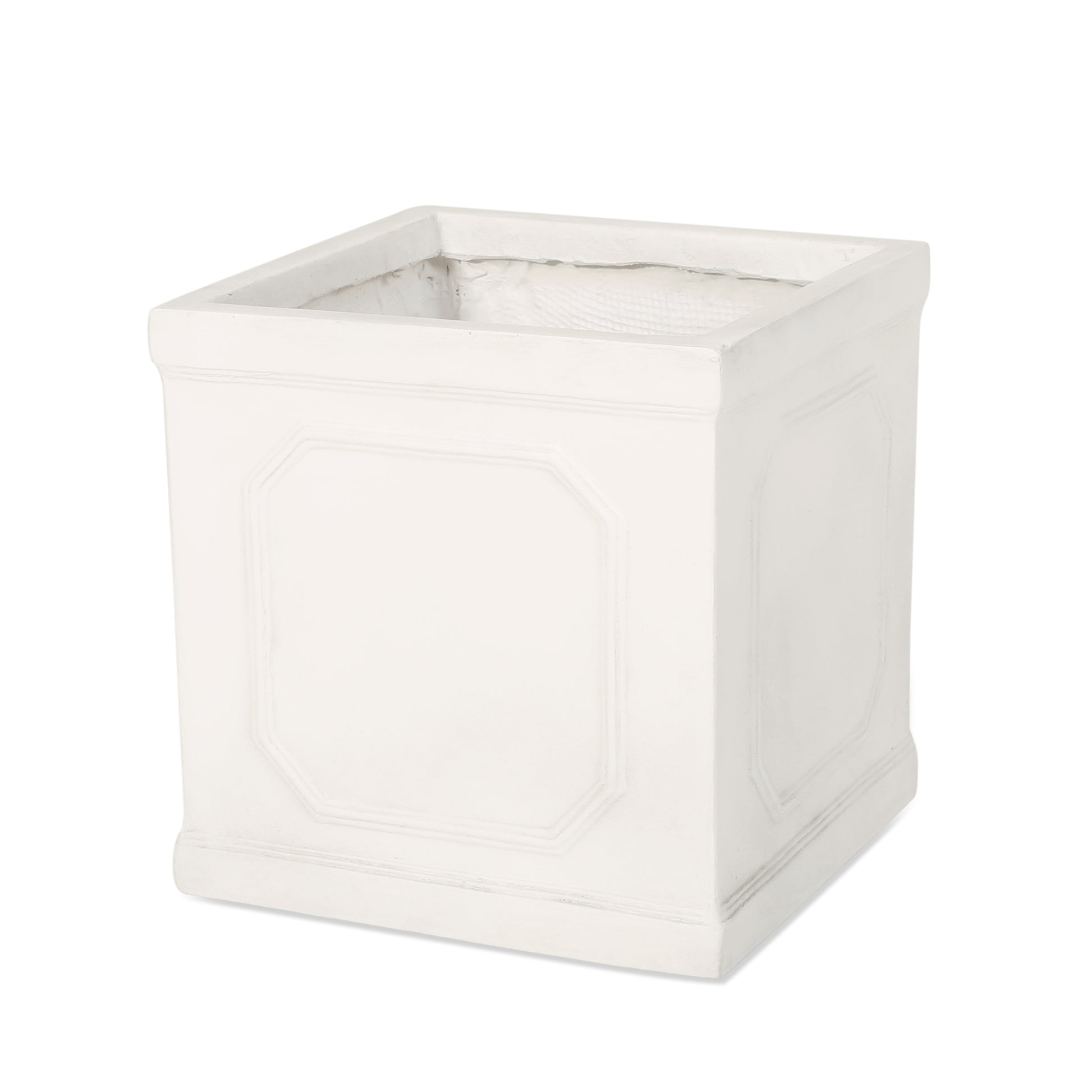 Mgo Planter Antique White Magnesium Oxide