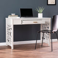 Ivybridge Desk W Storage Gray Mdf