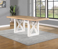 Magnolia Counter Table Light Brown Light Brown Wood