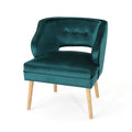 Chair Teal Velvet