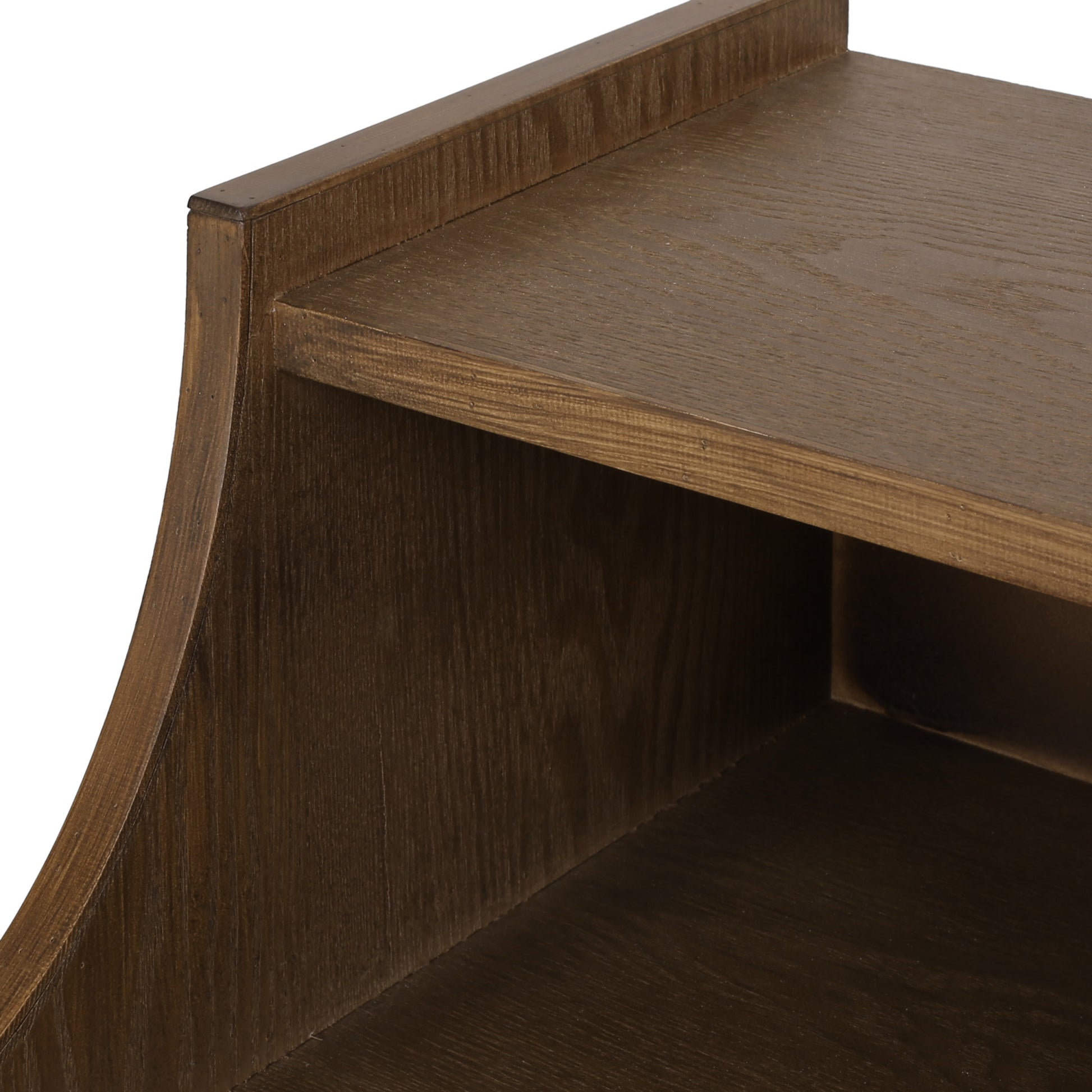 End Table Walnut Engineered Wood