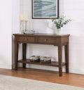 Ora Serving Table Brown Brown Wood