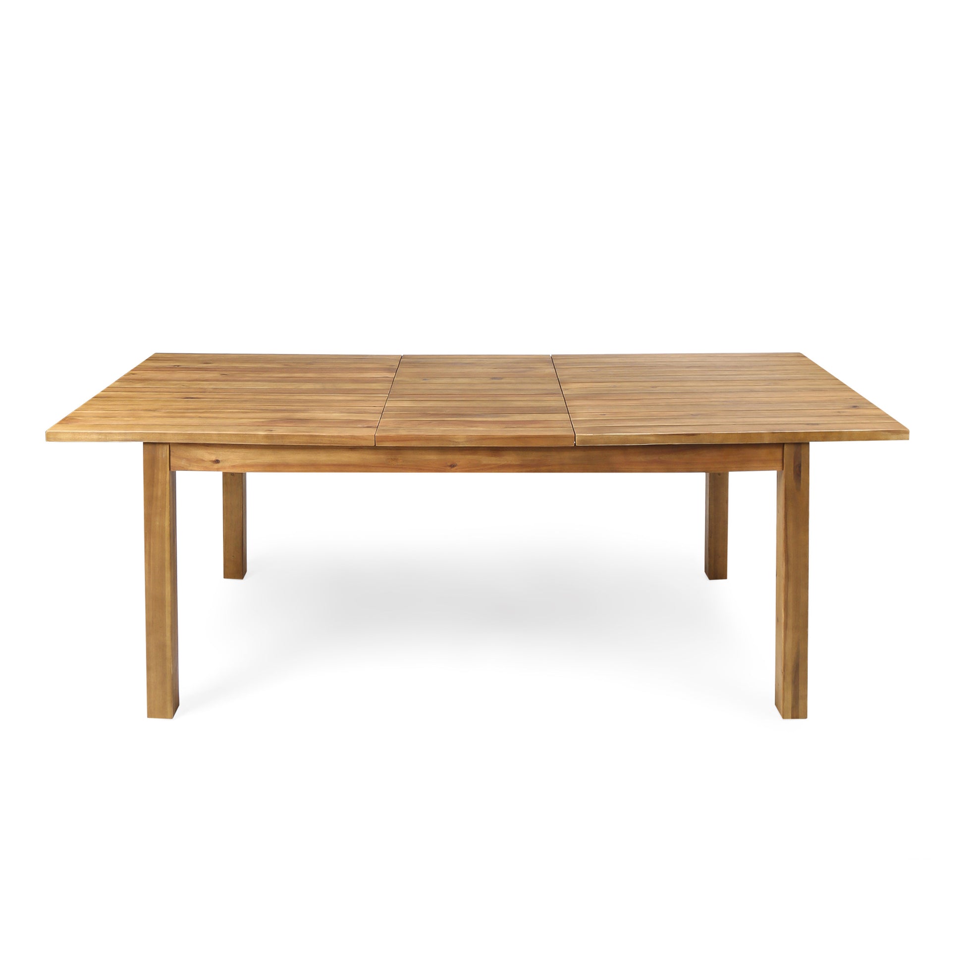 Wilson Expandable Dining Table Teak Acacia Wood