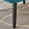 Arm Chair Teal Velvet