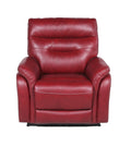 Fortuna 3 Piece Living Room Set Red Red Wood