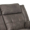 Anastasia Recliner Loveseat Gray Gray Fabric 2 Seat