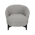 Club Chair Gray Fabric