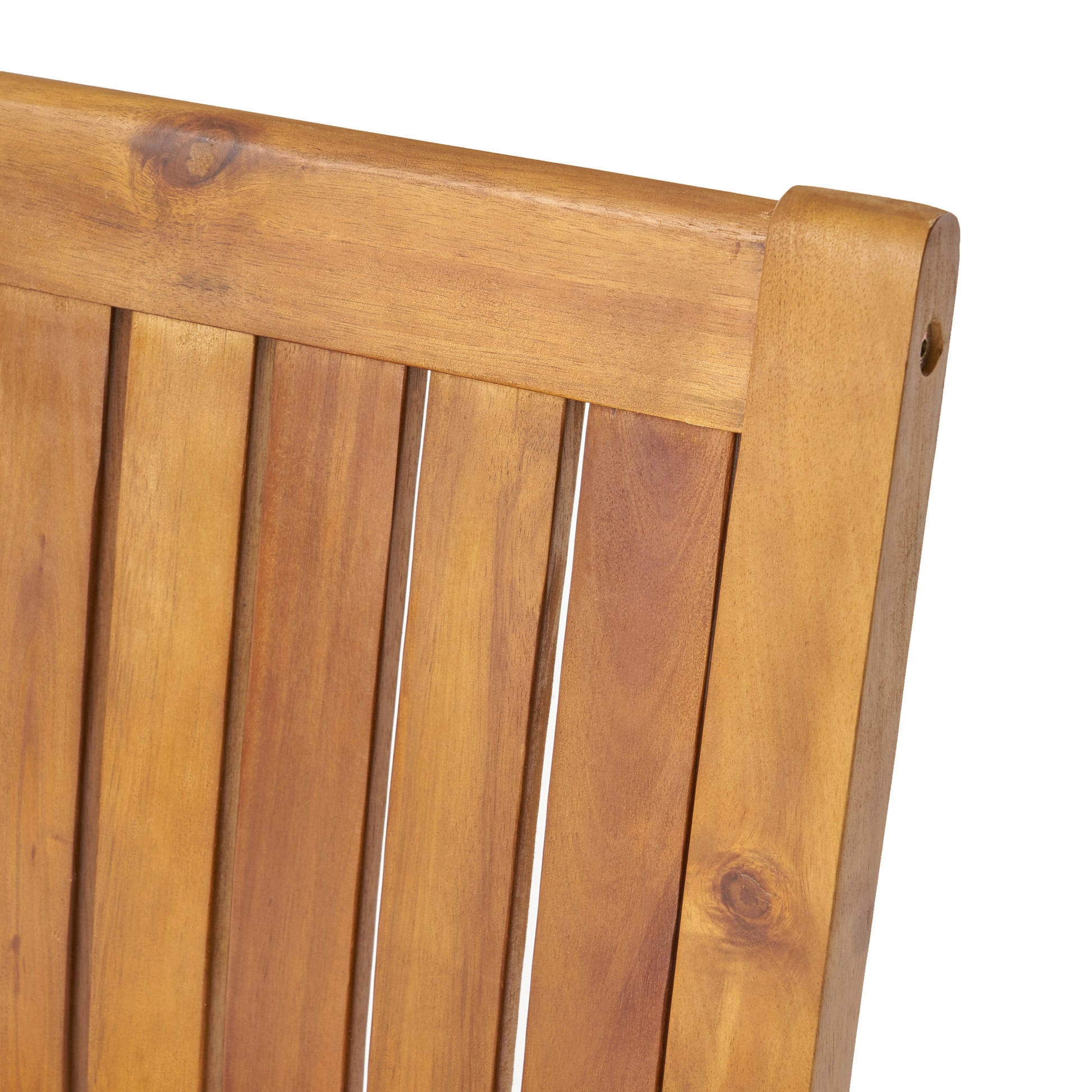 Wilson Dining Chair,Set Of 2 Teak Acacia Wood