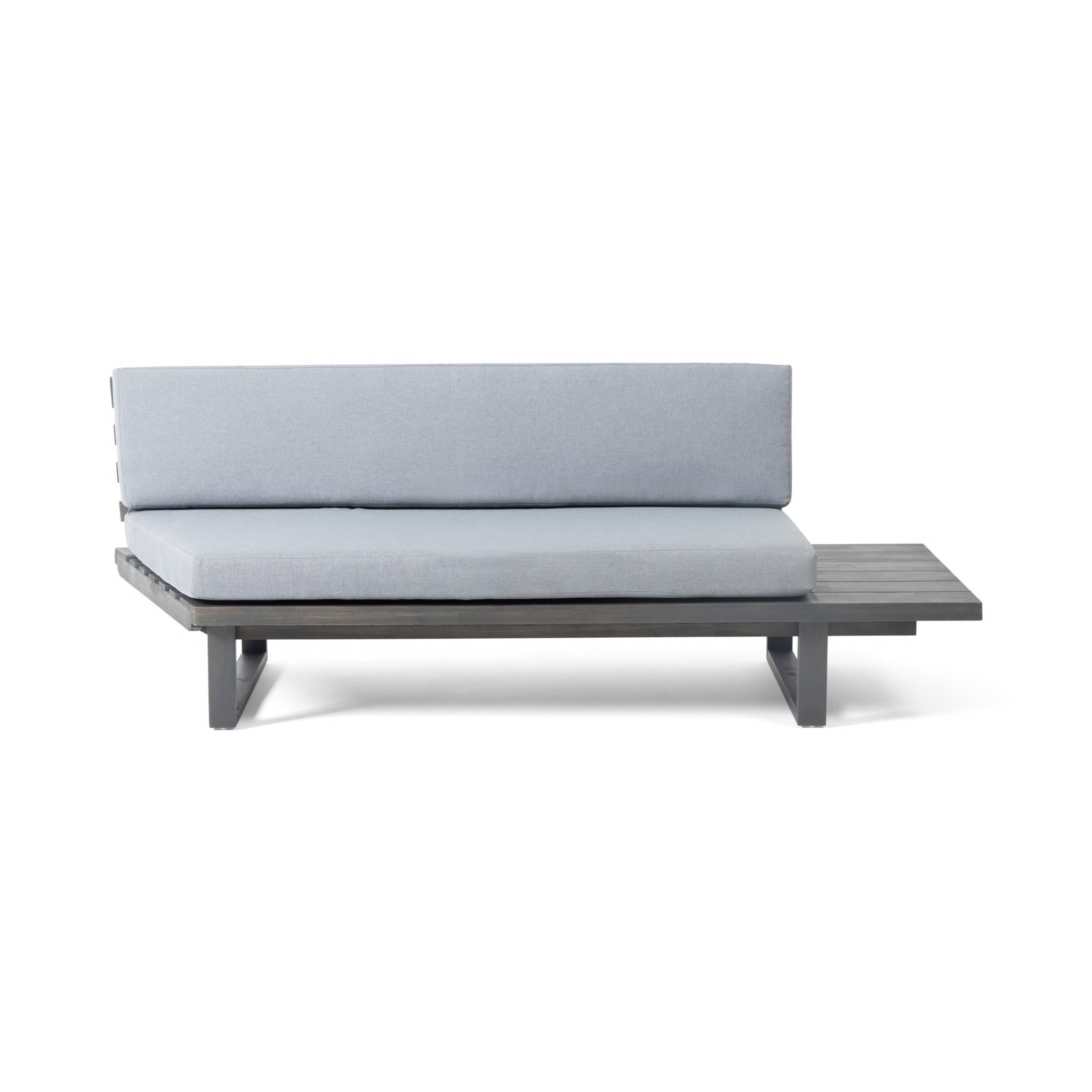 Mirabelle 2 Seater Sofa Right, Grey Gray Acacia Wood