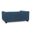 Seat Navy Blue Fabric 3 Seat