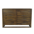 Lofton Dresser Brown Brown Wood