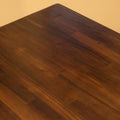 Dining Table, Rich Mahogany Brown Acacia Wood