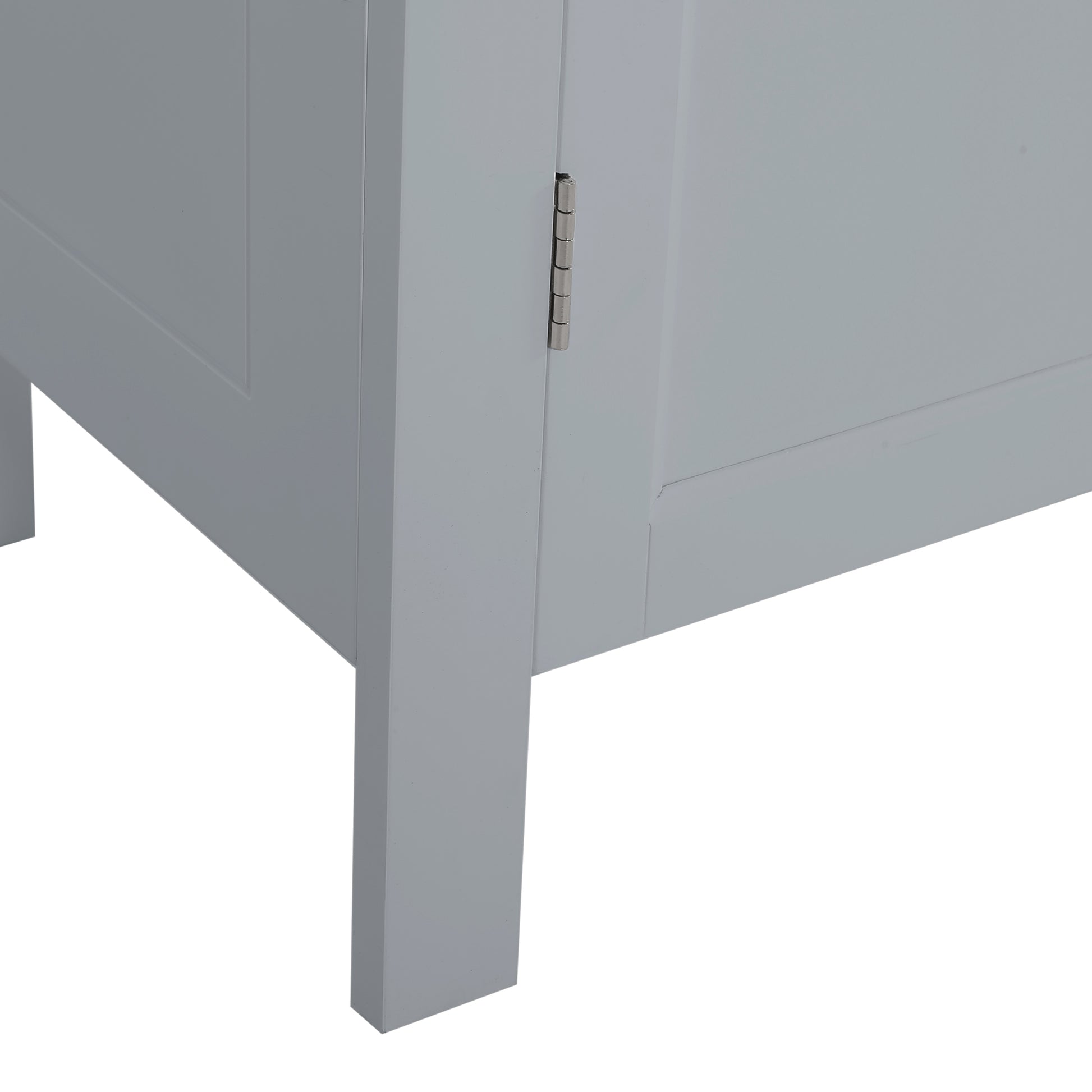 Floor Cabinet Gray Mdf