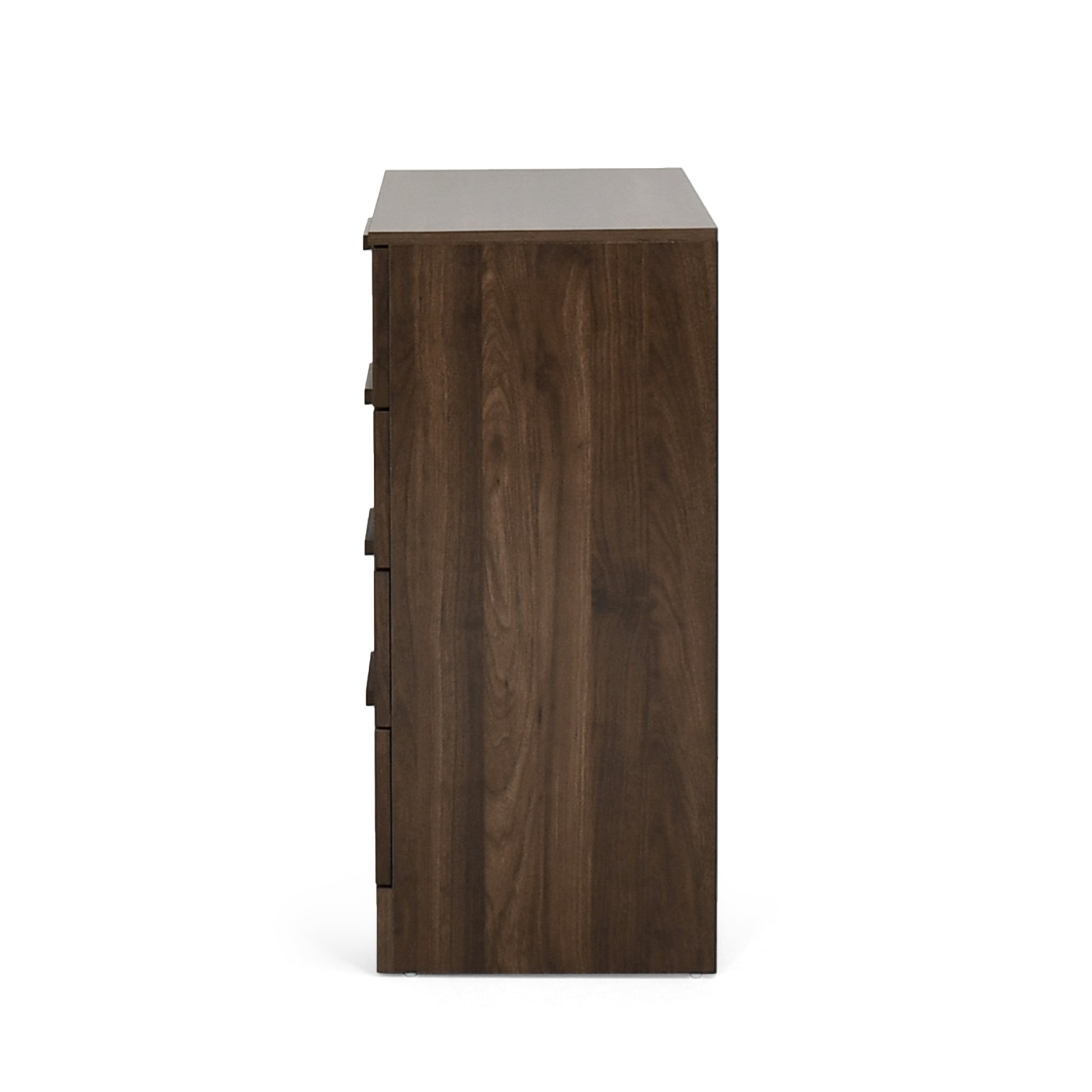 Delaney 4 Drawer Dresser Walnut Mdf