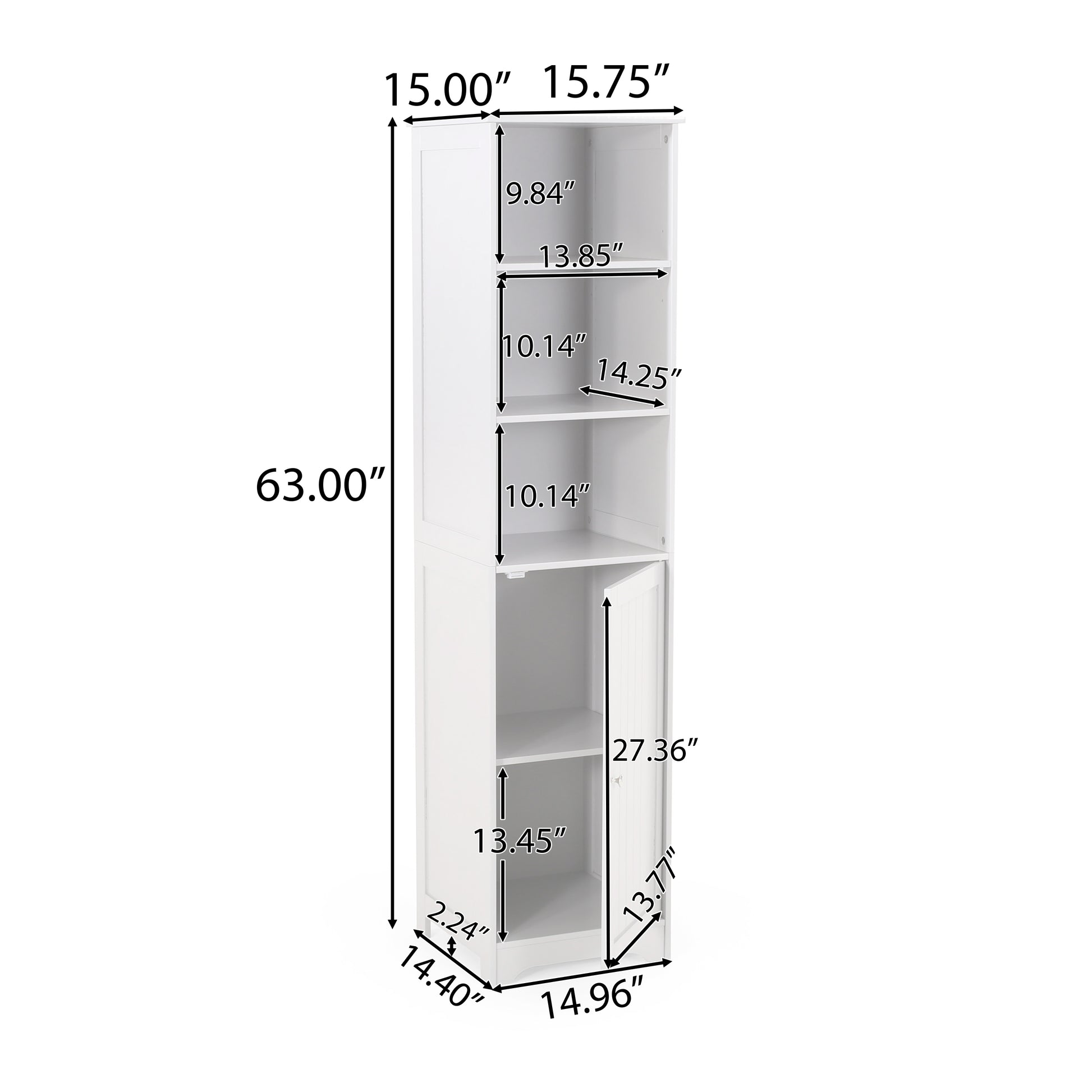 Bathroom Cabinet Light Grey Mdf