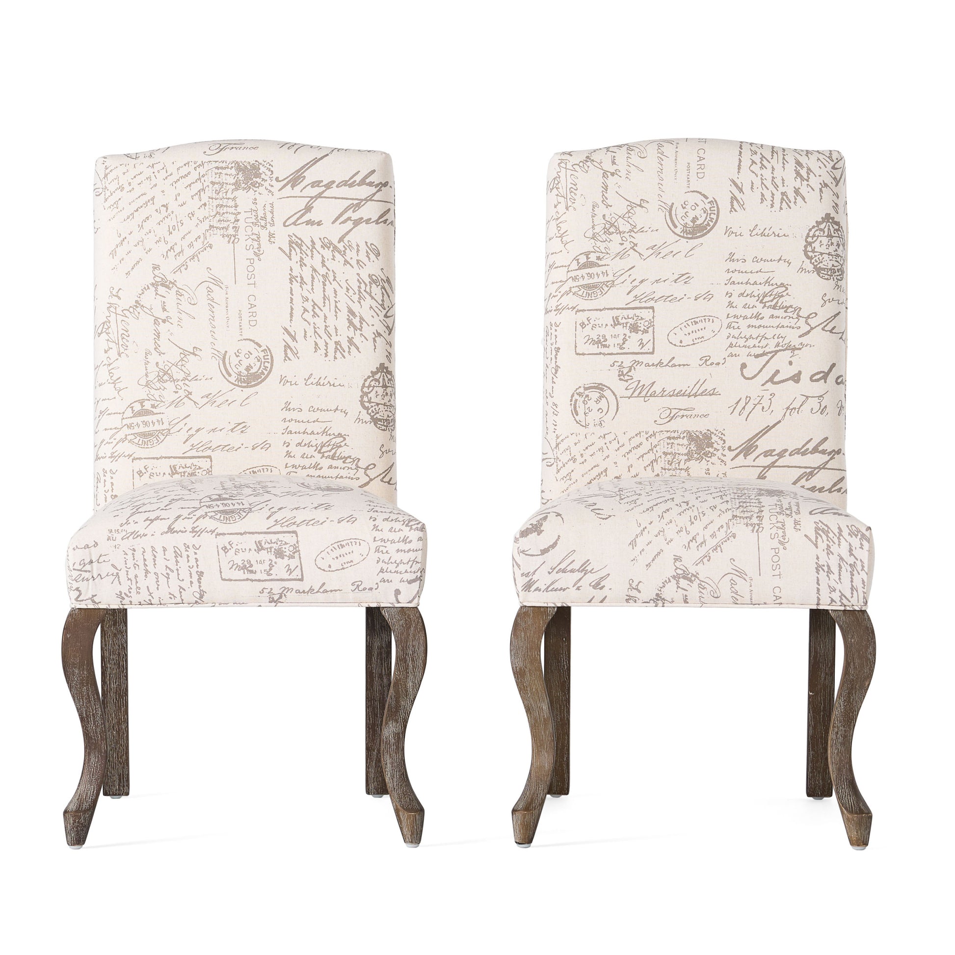 Lynnwood Kd Dining Chair Mp2 Set Of 2 Beige Fabric