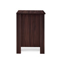 Toolless Assembly Nightstand Wenge Mdf