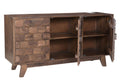 Darby Accent Server Dark Brown Dark Brown Wood