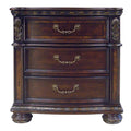 Monte Carlo Nightstand Dark Brown Dark Brown Wood