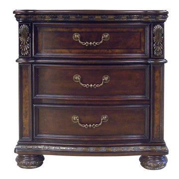 Monte Carlo Nightstand Dark Brown Dark Brown Wood