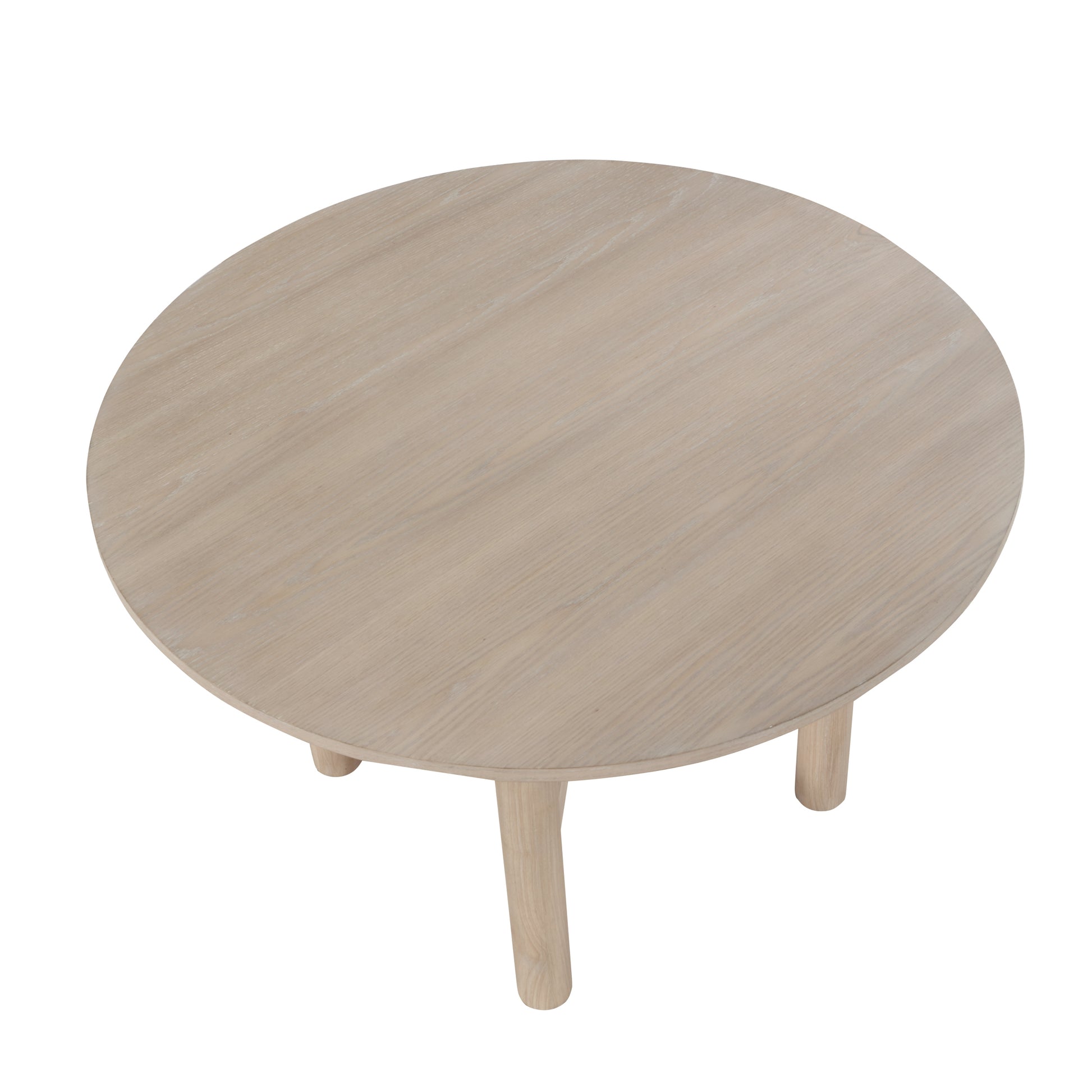 Gabby Round Dining Table Light Brown Light Brown Wood