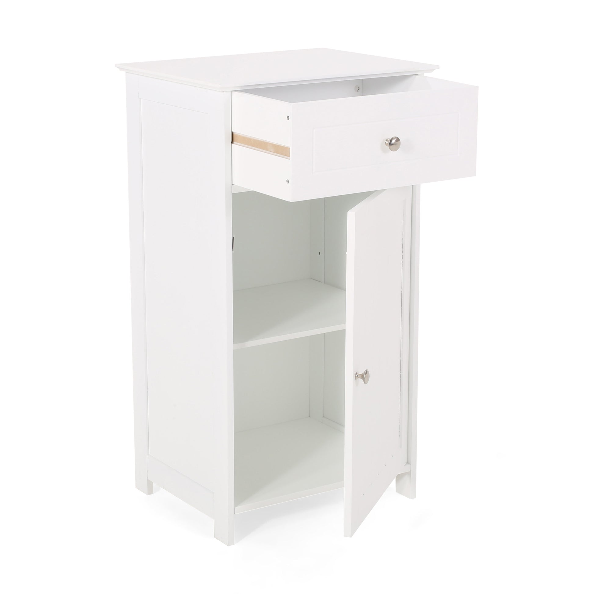 Bathroom Cabinet White Mdf