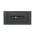 Rectangular Iron Fire Pit 30 000Btu Black Iron