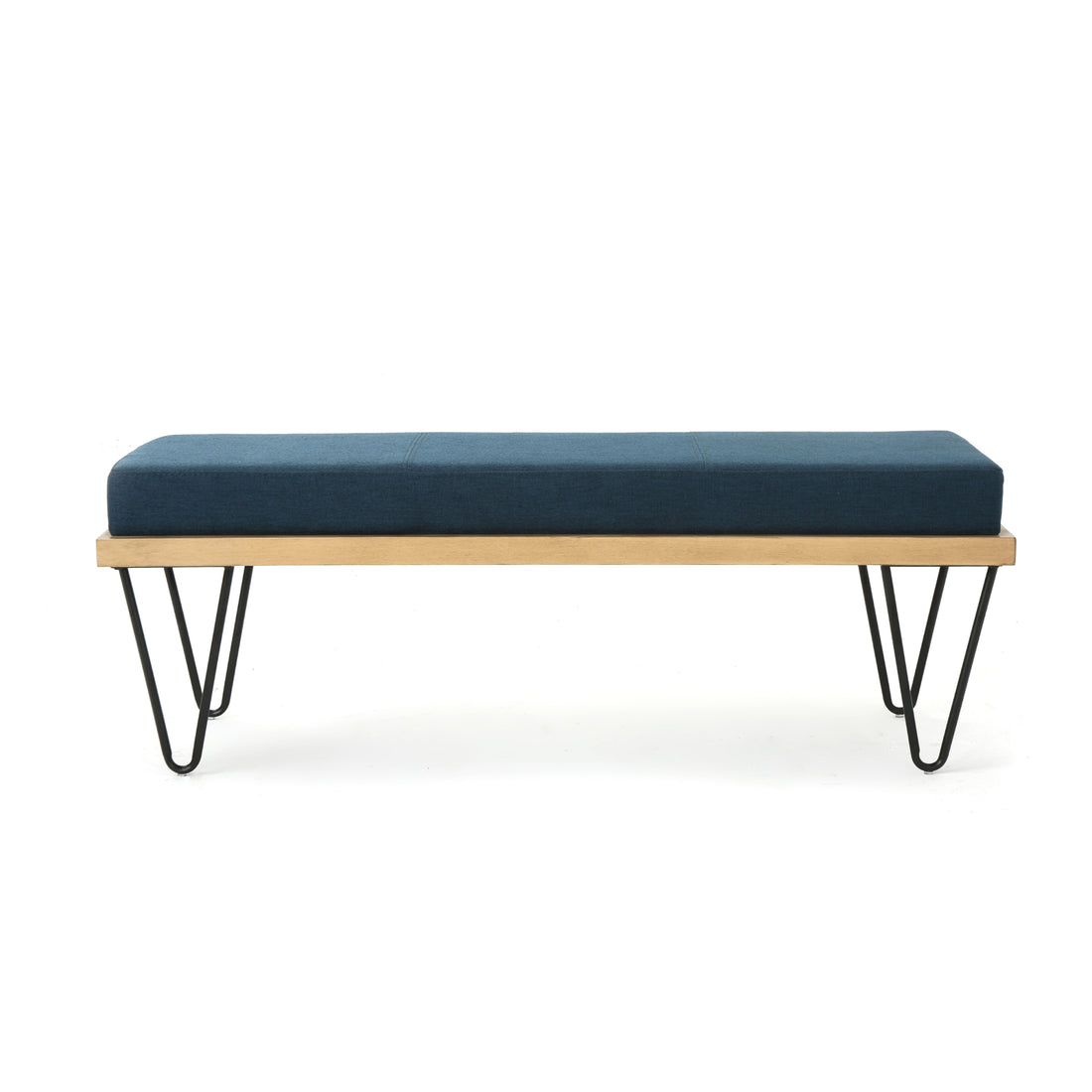 Bench Navy Blue Mdf