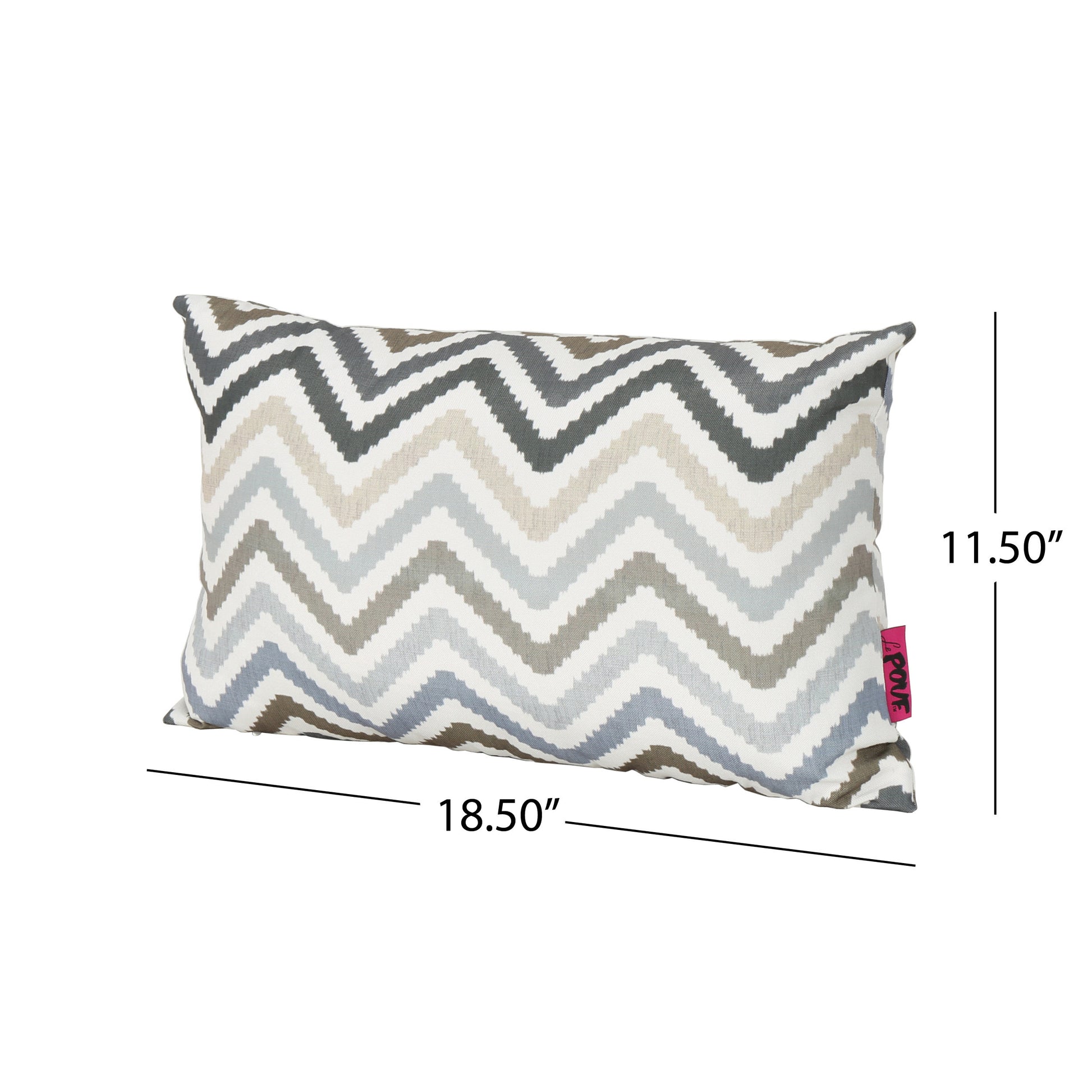 Kimpton Rectangular Pillow Set Of 2 Multicolor Fabric