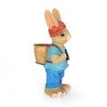 Mgo Rabbit Planter Blue Brown Magnesium Oxide