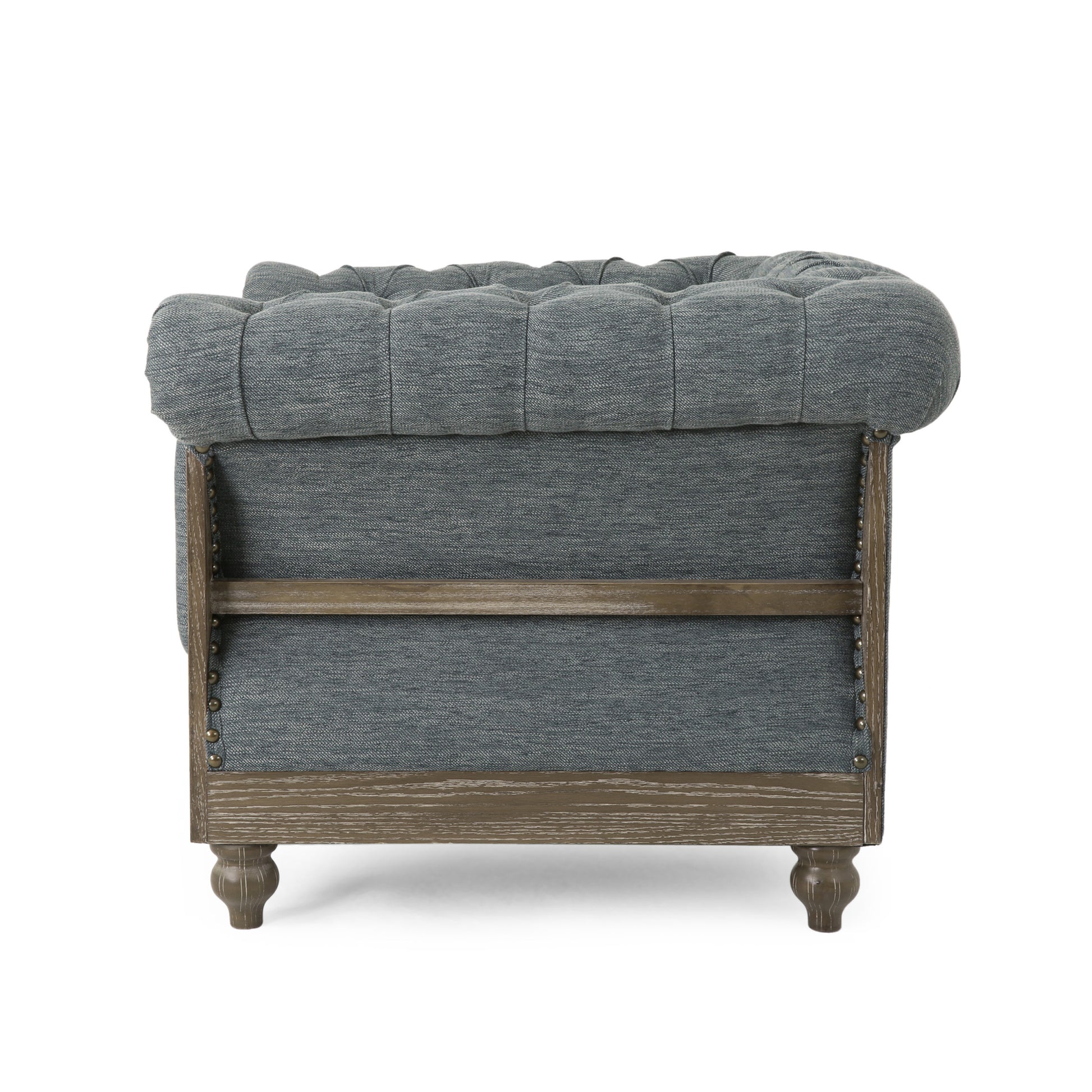 Club Chair Charcoal Fabric