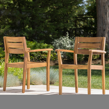 Stamford Dining Chair Teak Acacia Wood
