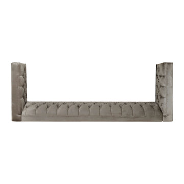 3 Seater Sofa Grey Fabric 3 Seat