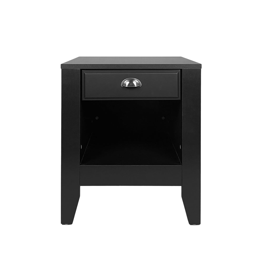Side Table Black Mdf