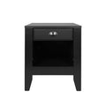 Side Table Black Mdf