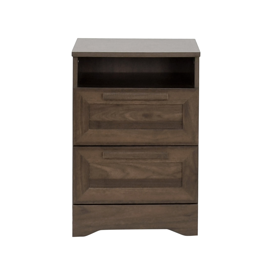 Delaney2 Drawer Nightstand Walnut Mdf