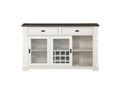 Joanna Server Two Tone White Wood