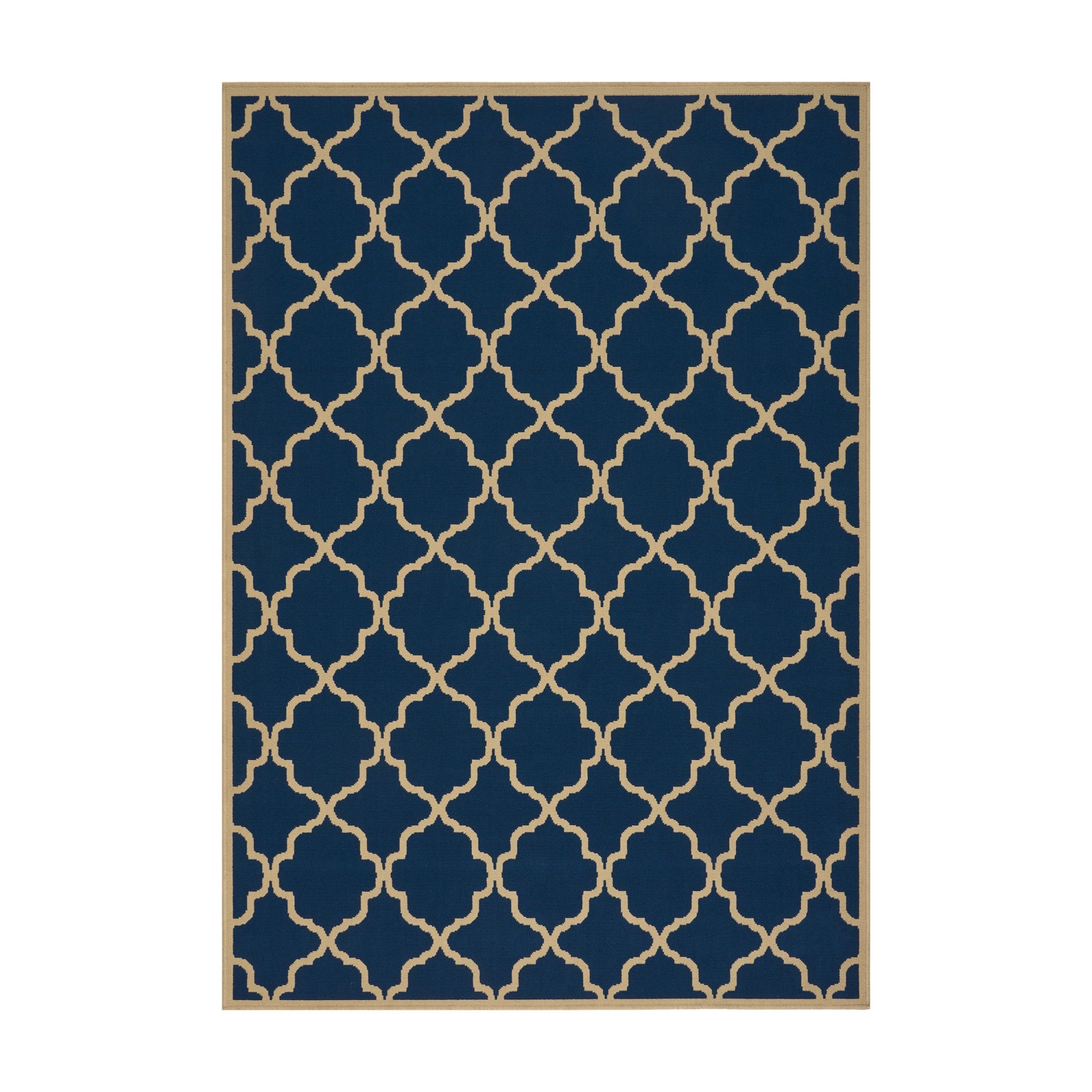 Riviera 4770L 5'3" X 7'6" Rug Navy Polypropylene