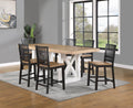 Magnolia Counter Table Light Brown Light Brown Wood